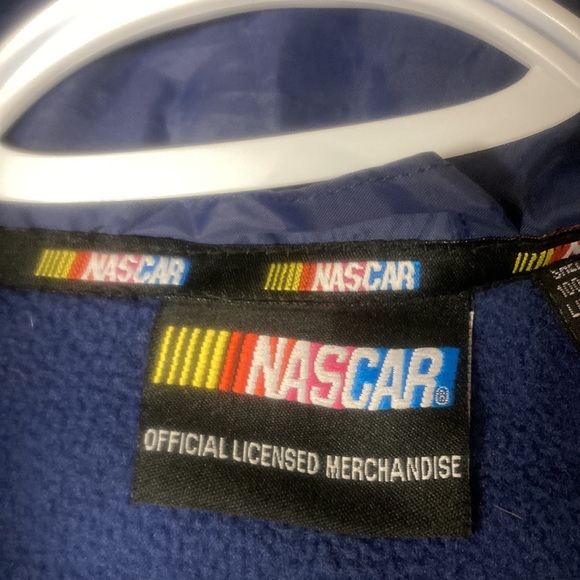 NASCAR  vintage navy  jacket - Picture 4 of 5